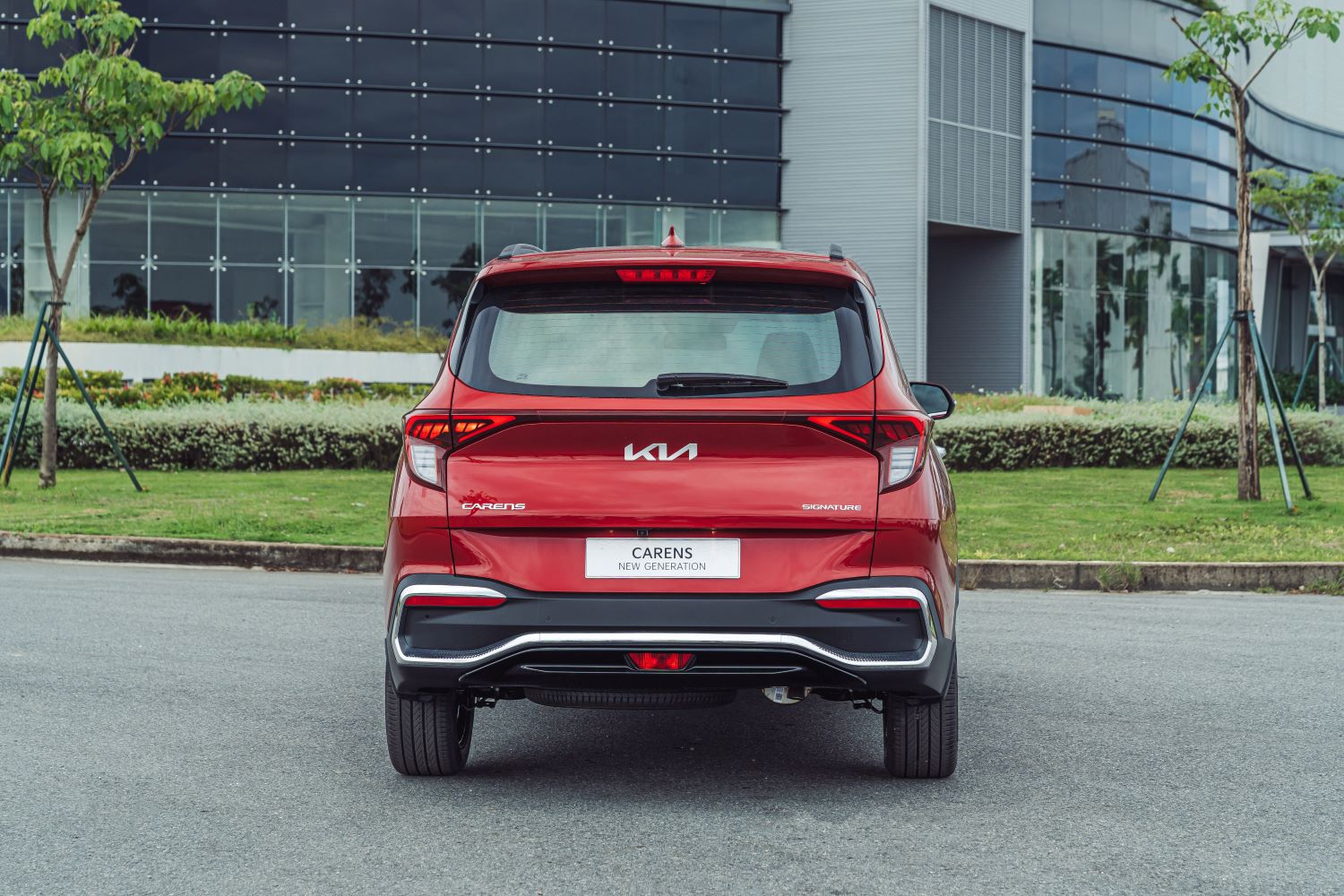 Hình ảnh mặt sau xe